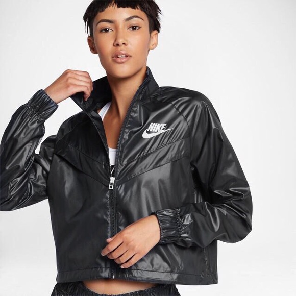 NEW Nike Windrunner Cropped Windbreaker Jacket - Picture 1 of 8